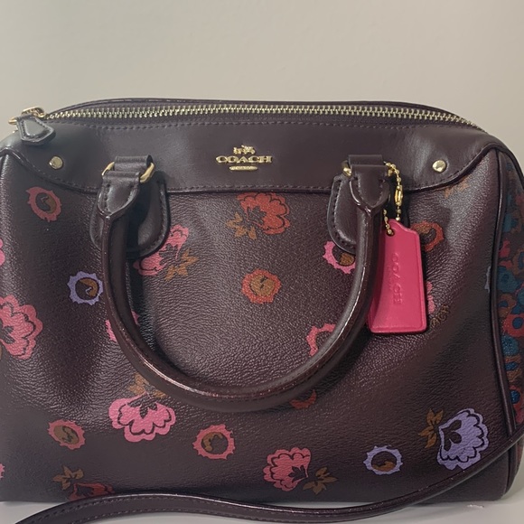Coach Mini Bennett Satchel w/Primrose Floral Print NWOT - Picture 3 of 10